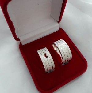 Aliança de Prata 950