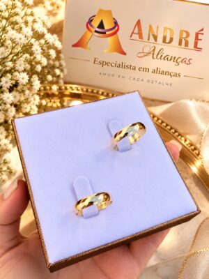 Alianças ouro 18k