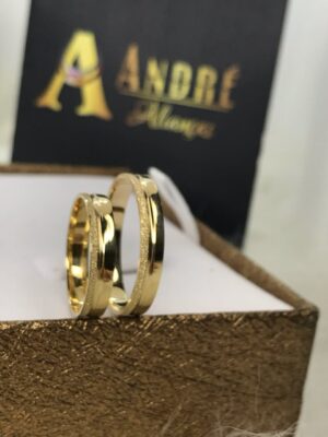 Alianças ouro 18k