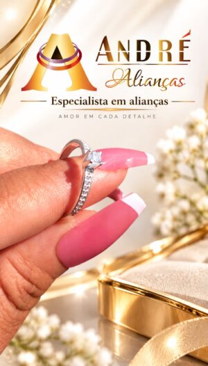 Anel Solitario Prata Cravejado de Pedras 925